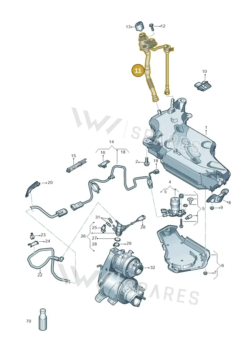 5Q0131965S — SEAT Leon ST Stylance (2016-2020) diagram 780253100, position 11