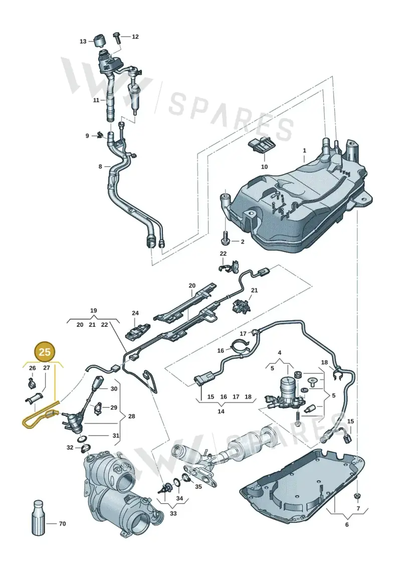 5Q0131984AD — SEAT Formentor TSI CUPRA (2020-) diagram 5h0253104, position 25