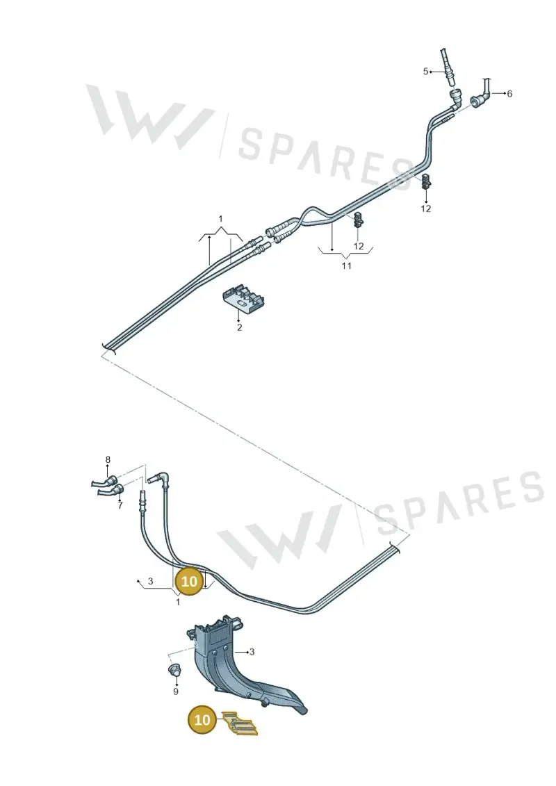 5Q0201449AP — SEAT Formentor TSI CUPRA (2020-) diagram 596201210, position 10
