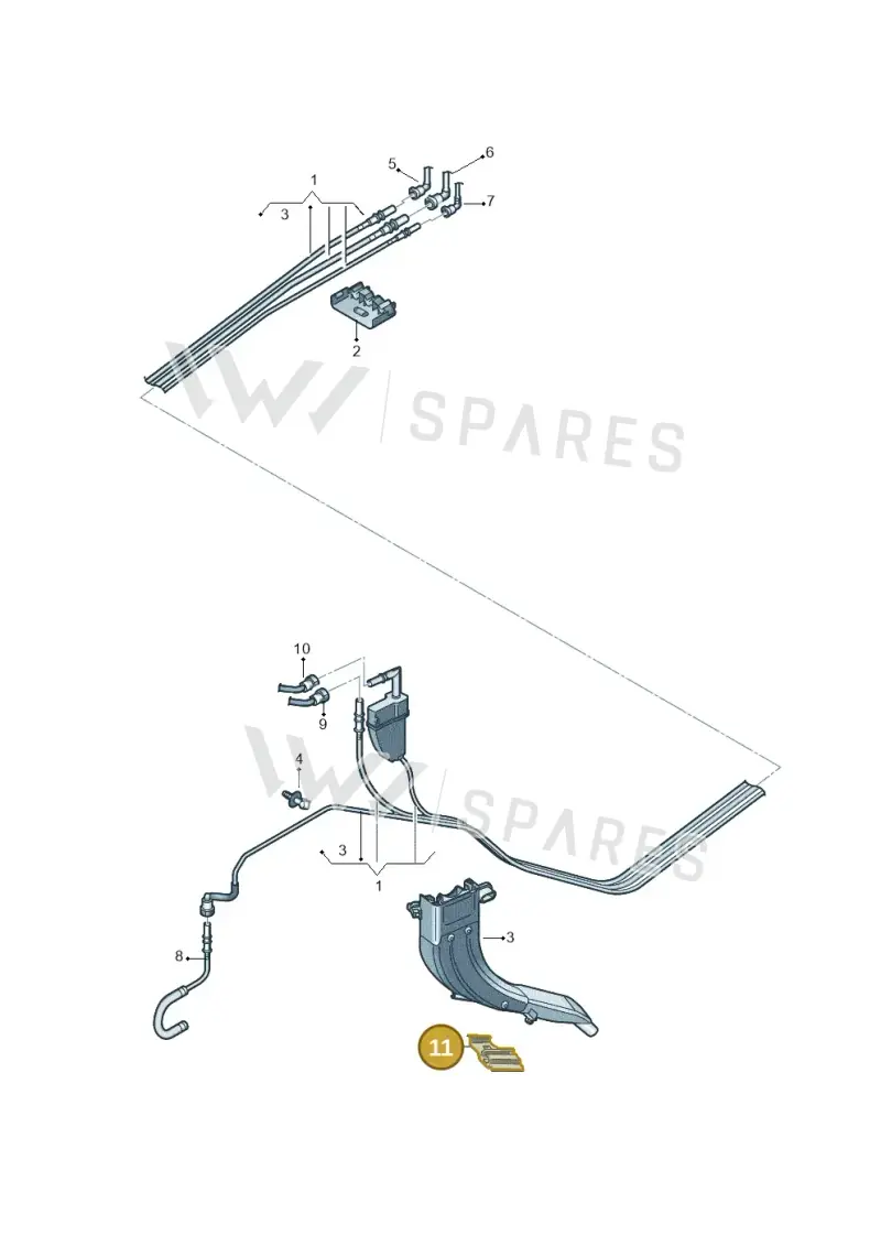5Q0201449AP — SEAT Formentor TSI CUPRA (2020-) diagram 780201022, position 11