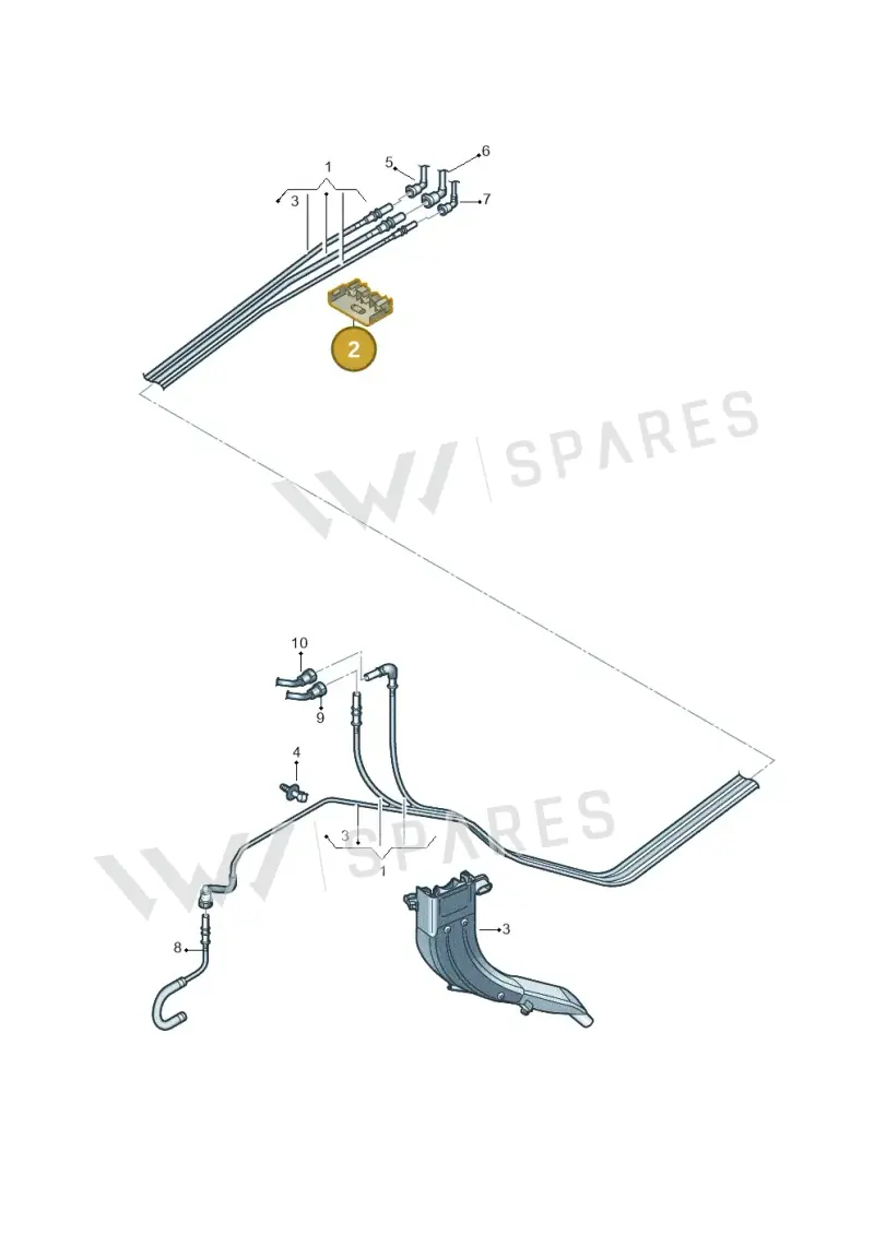 5Q0201449E — SEAT Leon style (2019-) diagram 746201150, position 2