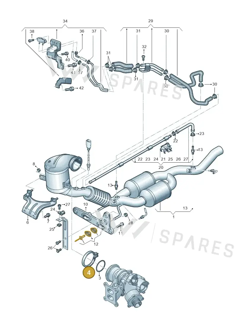 5Q0253725C — SEAT Tarraco FR (2018-2024) diagram 884253042, position 4