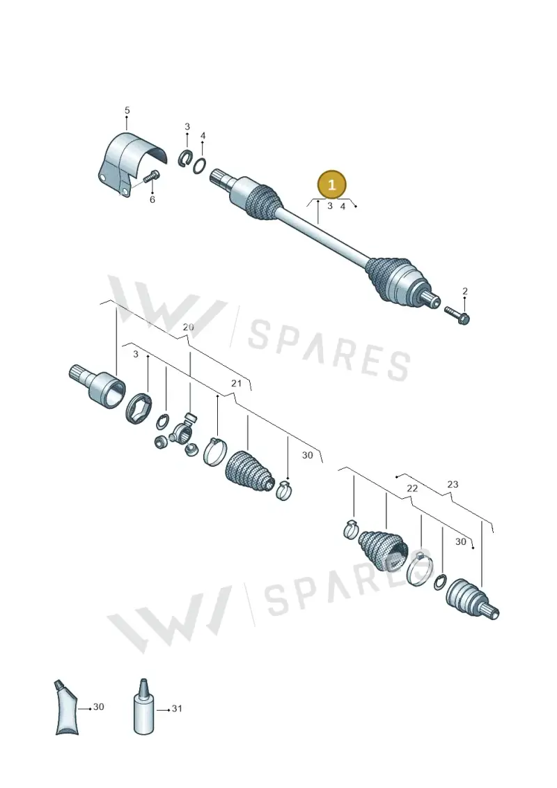 5Q0407272DN — SEAT Leon style (2019-) diagram 884407600, position 1
