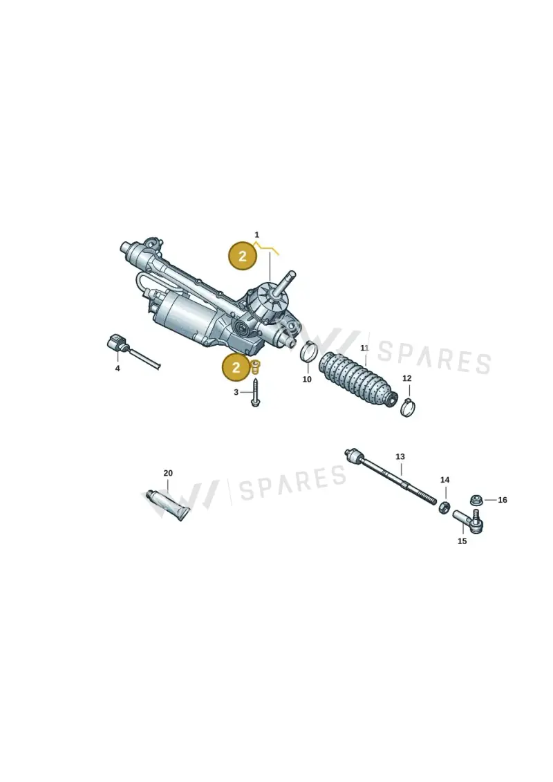 5Q0423121A — SEAT Tavascan Cupra (2023-) diagram 10a423050, position 2