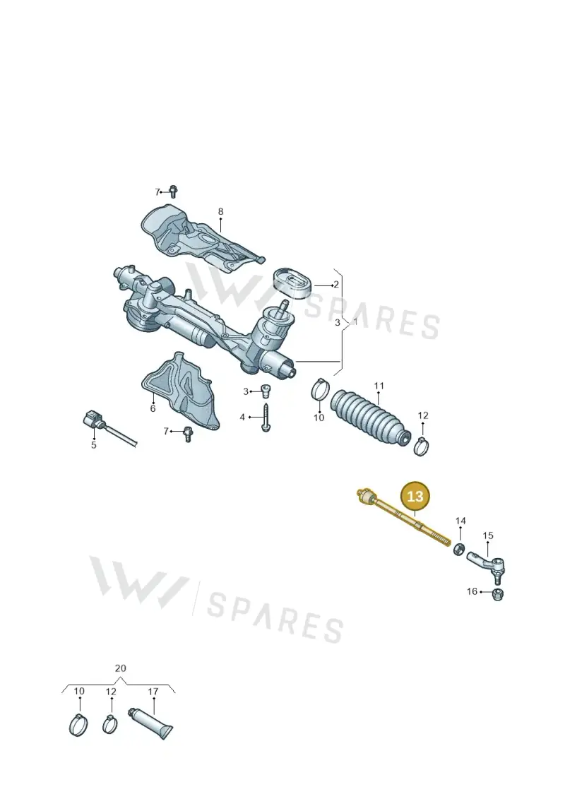 5Q0423810 — SEAT Tarraco FR (2018-2024) diagram 746423200, position 13