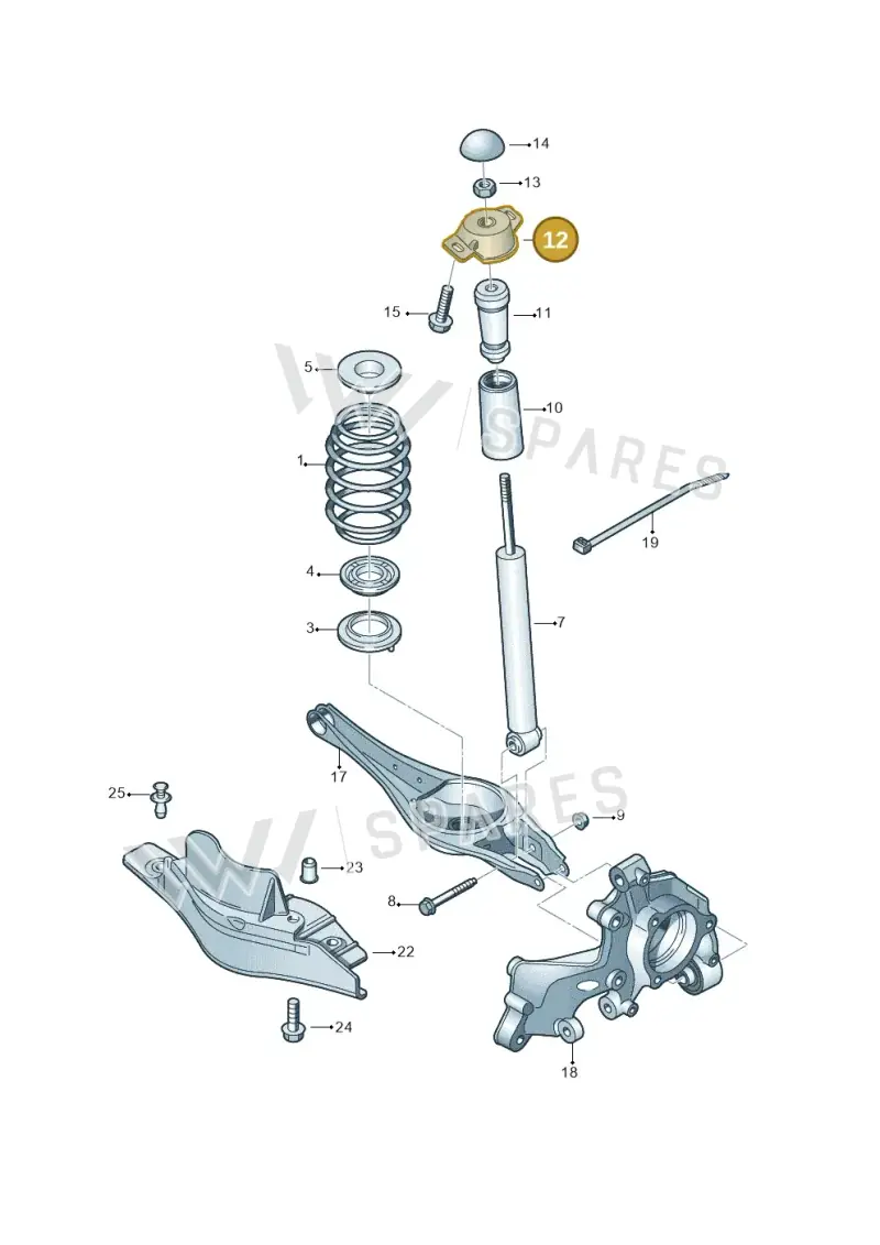 5Q0513353G — SEAT Leon style (2019-) diagram 746511050, position 12