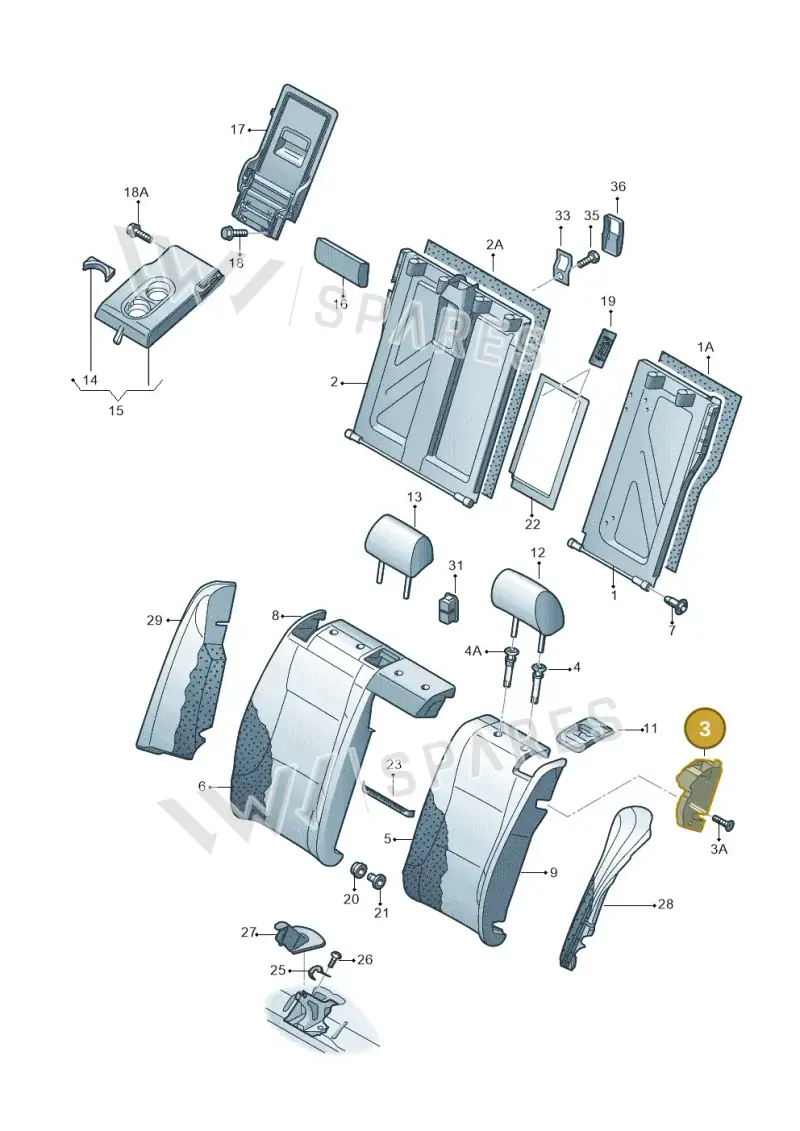 5Q0885682F — SEAT Toledo Reference (2015-2019) diagram 740885700, position 3