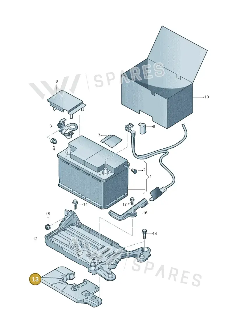 5Q0915325D — SEAT Ateca Style (2016-) diagram 745915000, position 13