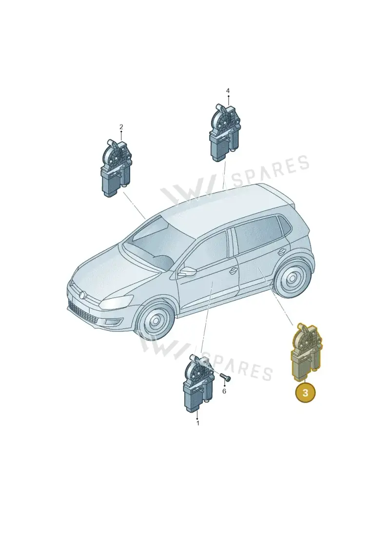 5Q0959407 — SEAT Arona FR (2017-) diagram 797959100, position 3