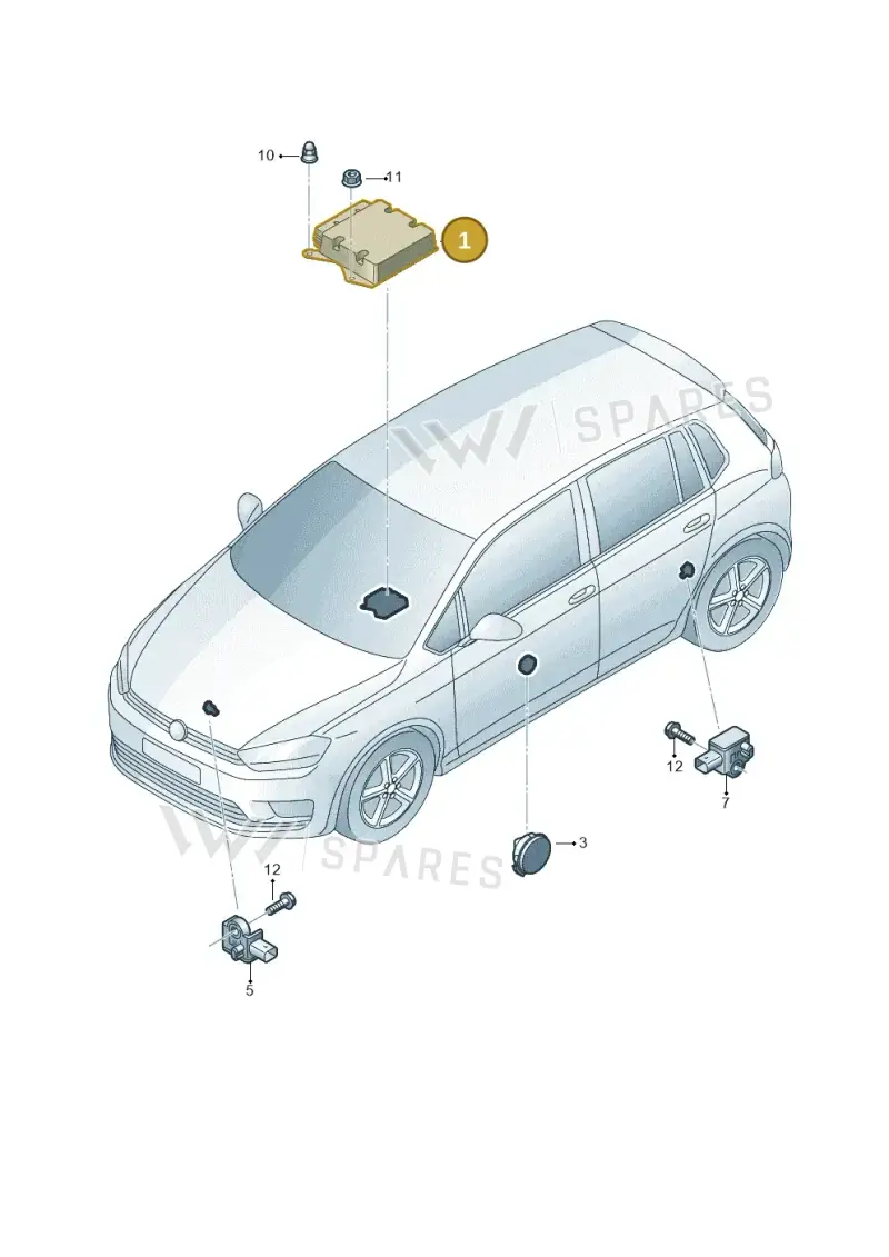 5Q0959655CC — SEAT Tarraco FR (2018-2024) diagram 780959300, position 1