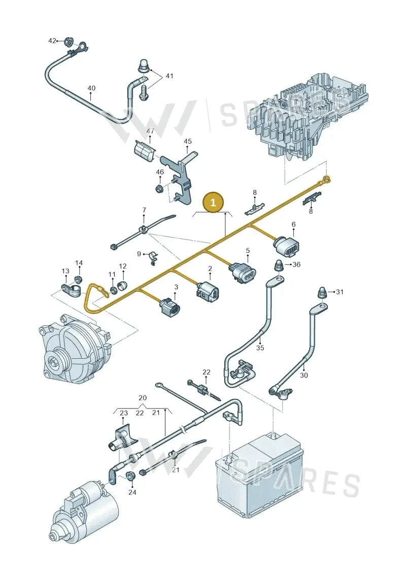 5Q0971230GL — SEAT Tarraco FR (2018-2024) diagram 884971010, position 1