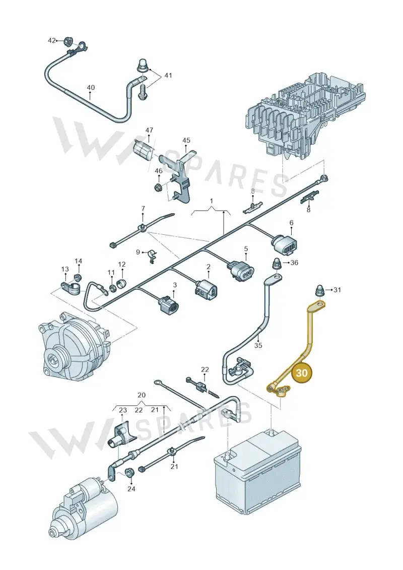 5Q0971235E — SEAT Tarraco FR (2018-2024) diagram 884971010, position 30