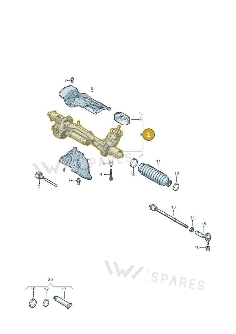 5Q2423055L — SEAT Leon ST Stylance (2012-2016) diagram 746423200, position 1