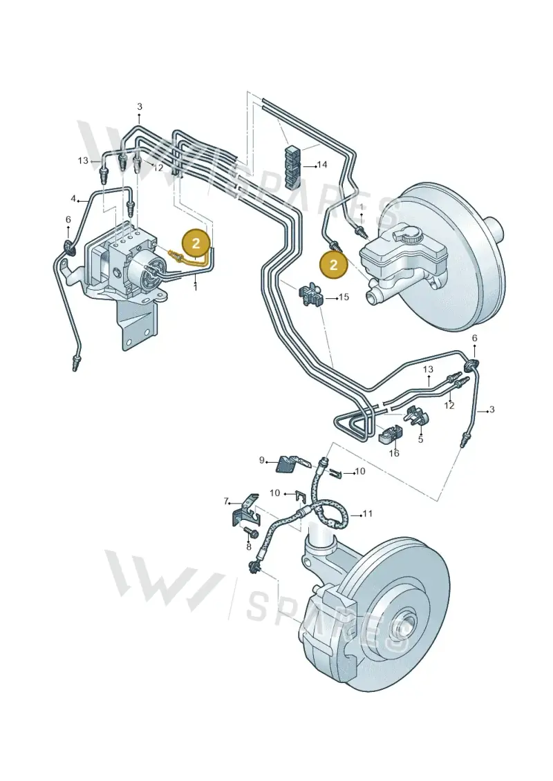 5Q2614740B — SEAT Leon ST Stylance (2012-2016) diagram 745611200, position 2