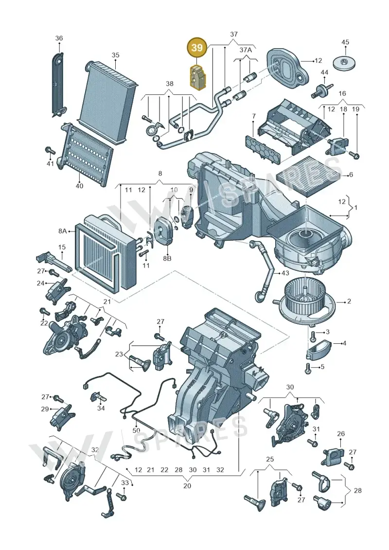 5Q2820577 — SEAT Formentor TSI CUPRA (2020-) diagram 793820200, position 39