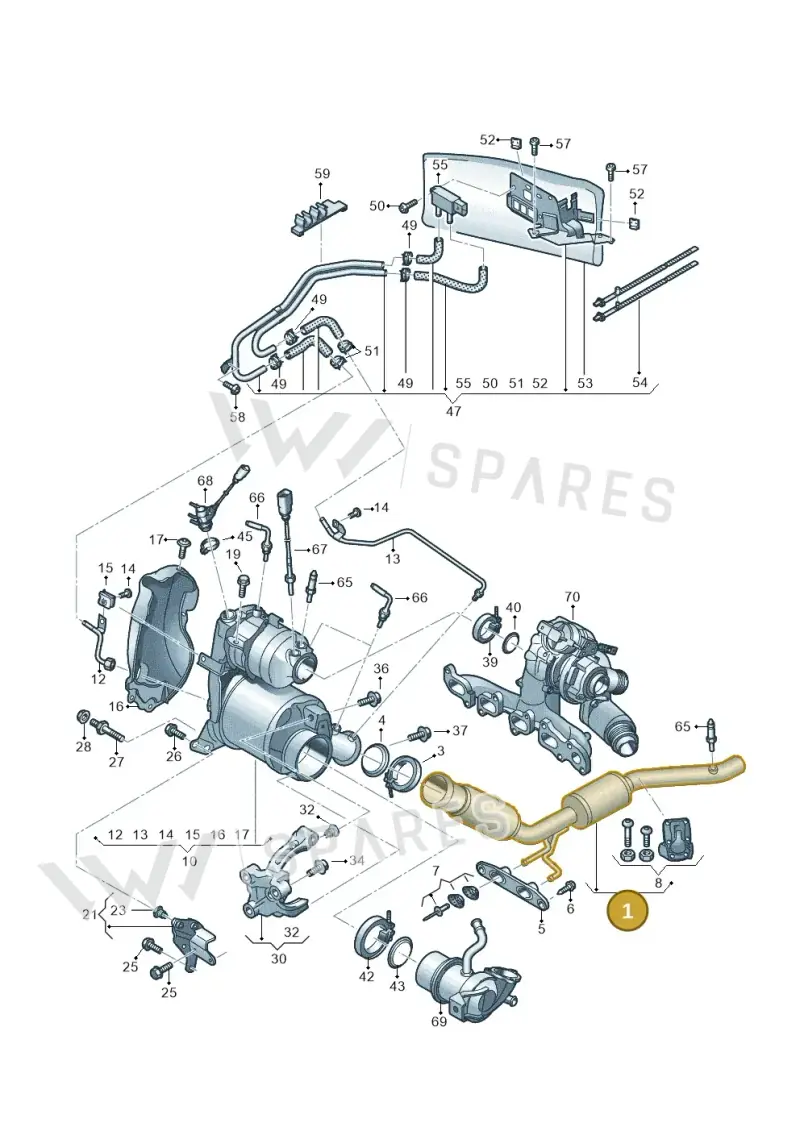 5QA254302JX — SEAT Tarraco FR (2018-2024) diagram 597253650, position 1