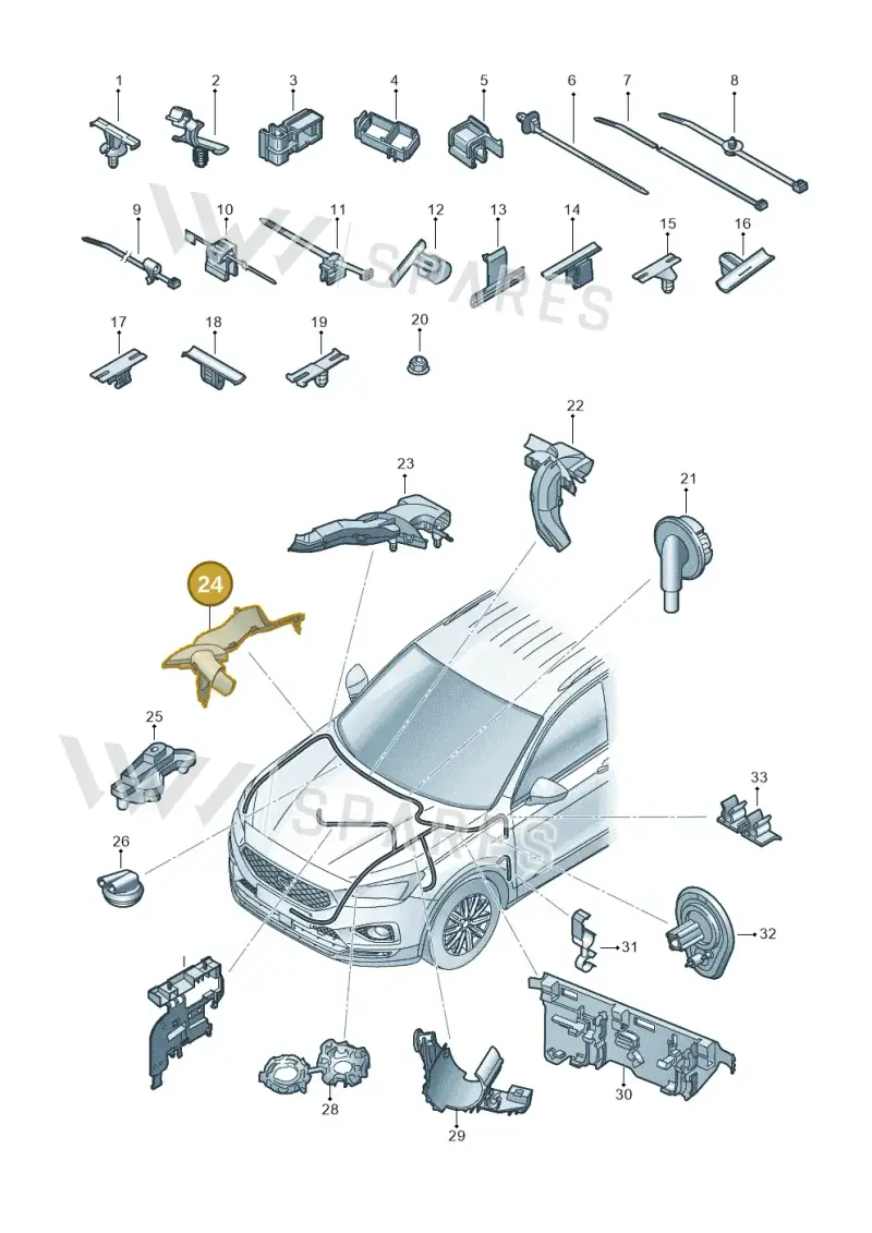 5QA971445 — SEAT Tarraco FR (2018-2024) diagram 591971079, position 24