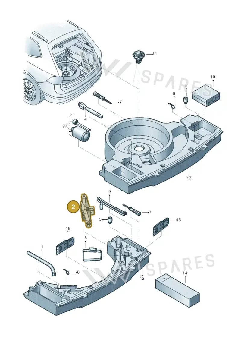 5QF011031C — SEAT Tarraco FR (2018-2024) diagram 833012000, position 2