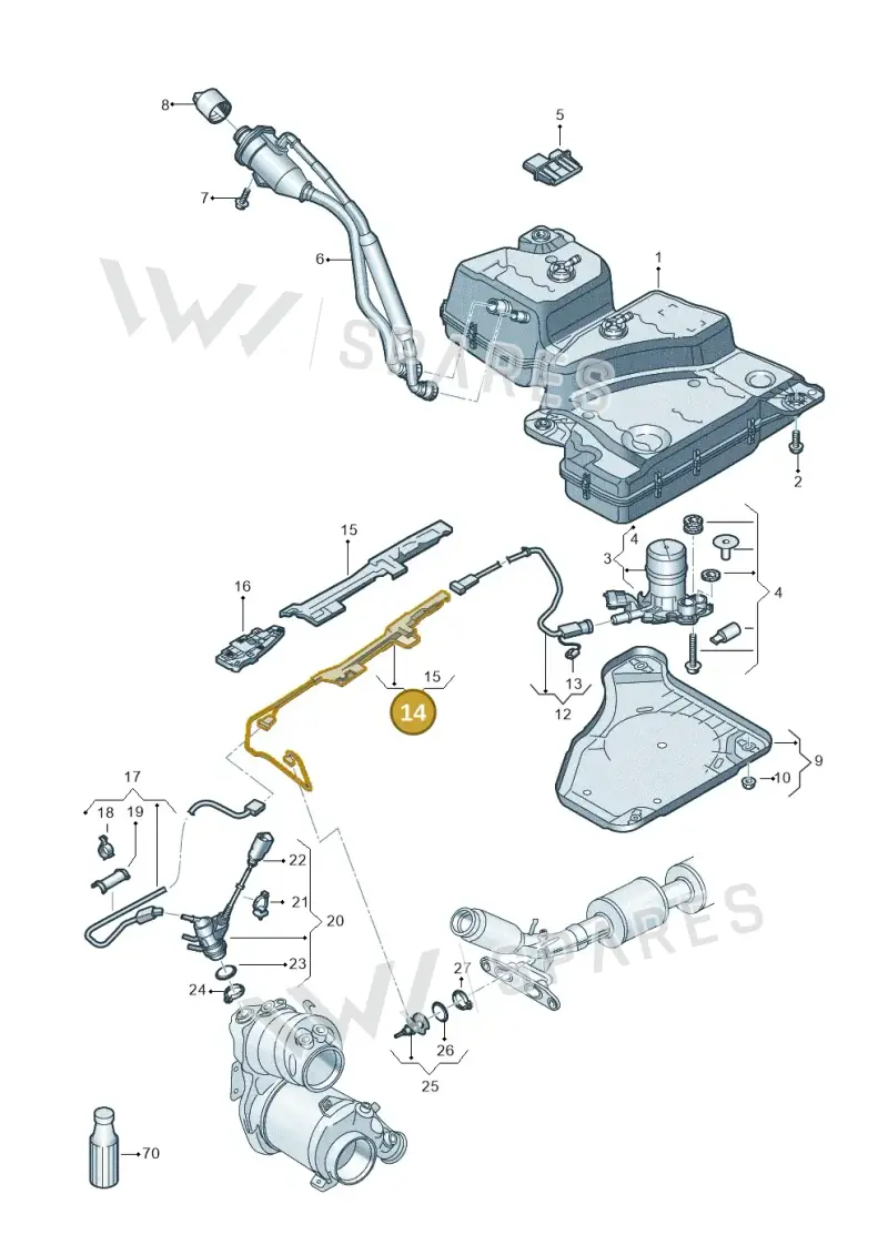 5QF131961D — SEAT Tarraco FR (2018-2024) diagram 884253102, position 14