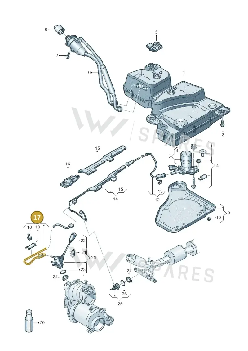 5QF131984AF — SEAT Tarraco FR (2018-2024) diagram 884253102, position 17