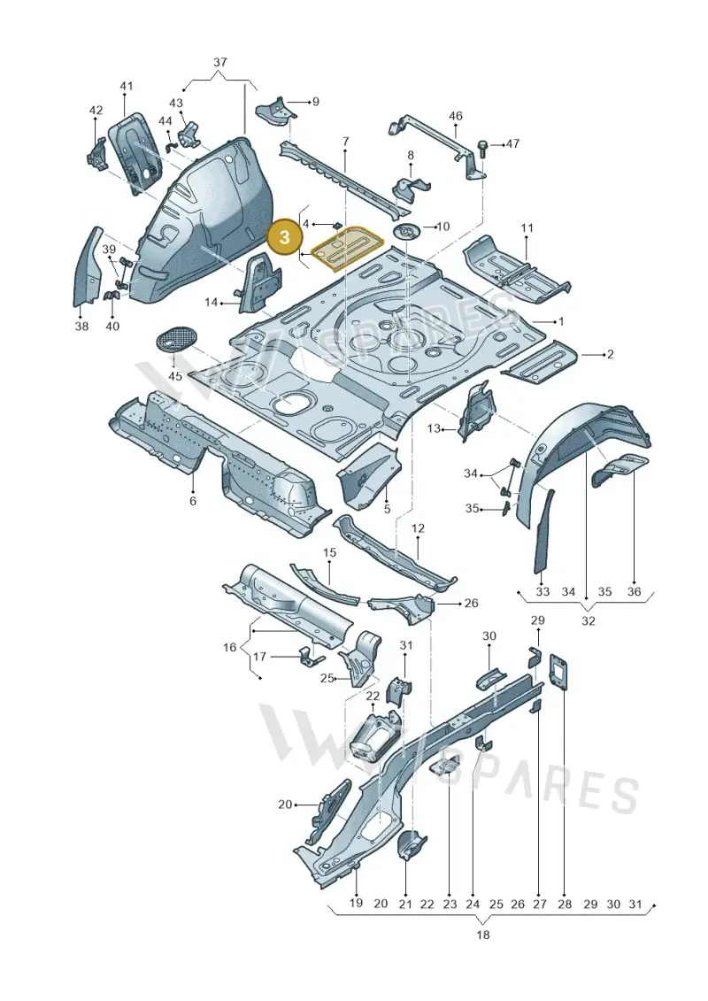 5QF802090A — SEAT Tarraco FR (2018-2024) diagram 591803010, position 3