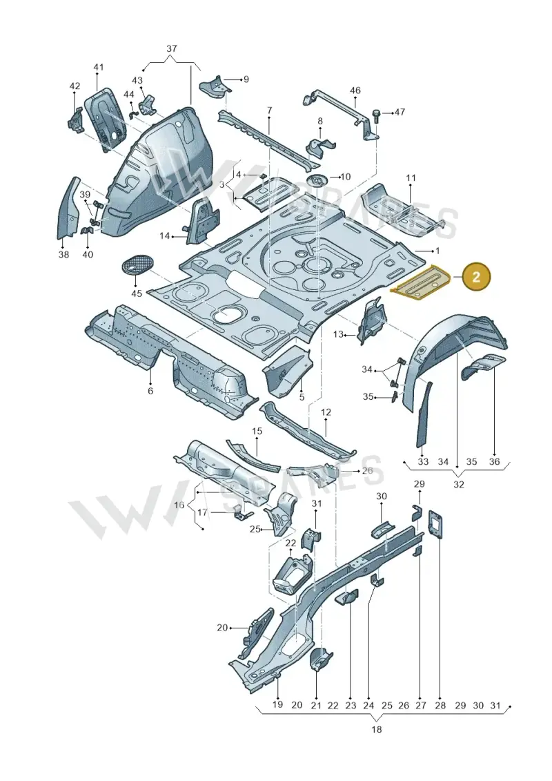 5QF802091C — SEAT Tarraco FR (2018-2024) diagram 591803010, position 2