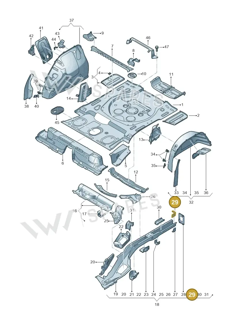 5QF803586 — SEAT Tarraco FR (2018-2024) diagram 591803010, position 29