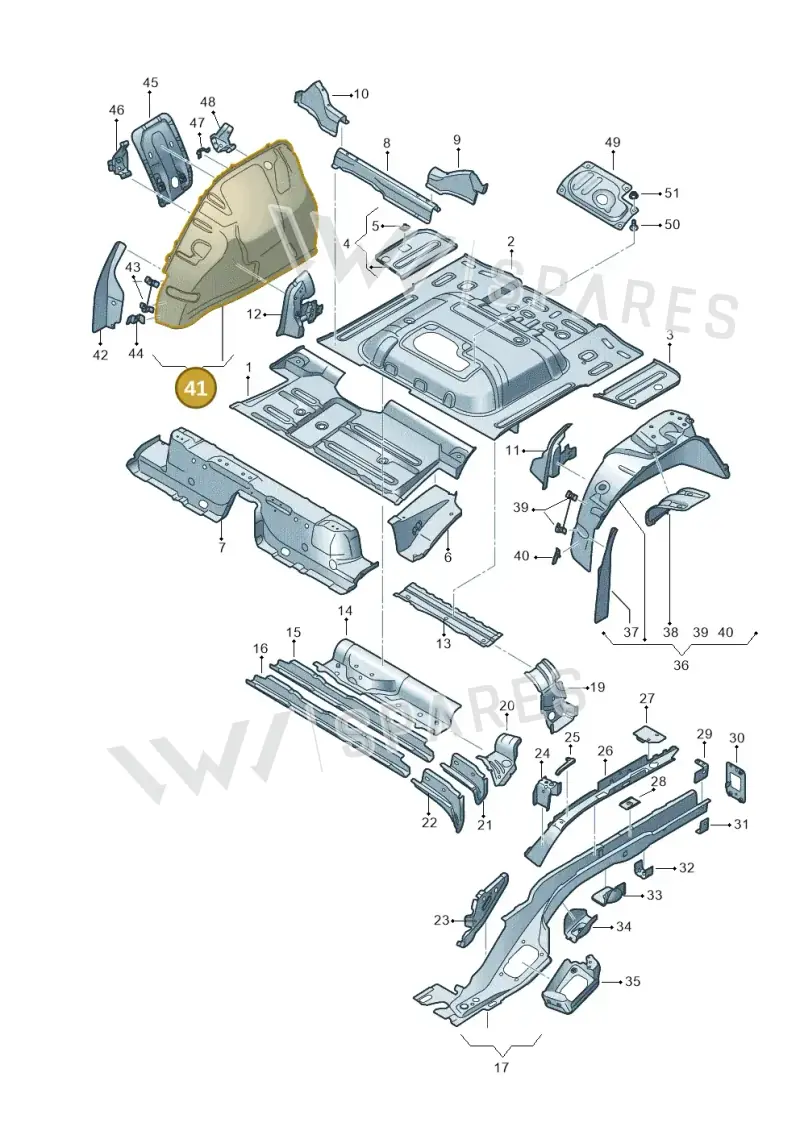 5QF809852 — SEAT Tarraco FR (2018-2024) diagram 591803020, position 41
