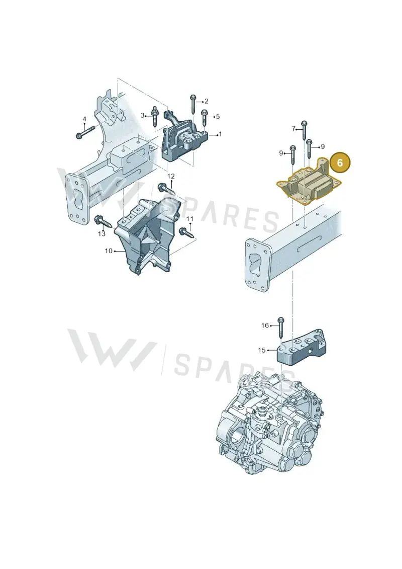 5QM199555 — SEAT Leon style (2019-) diagram 884199200, position 6