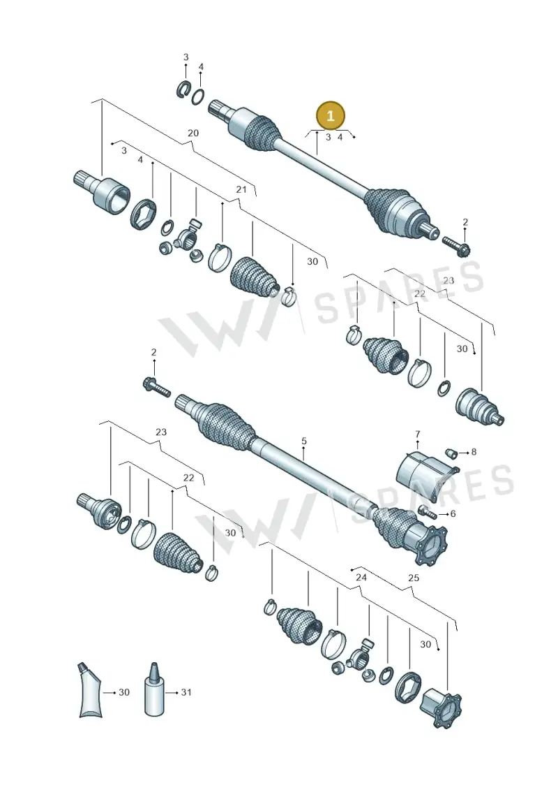 5QN407271C — SEAT Formentor TSI CUPRA (2020-) diagram 827407390, position 1