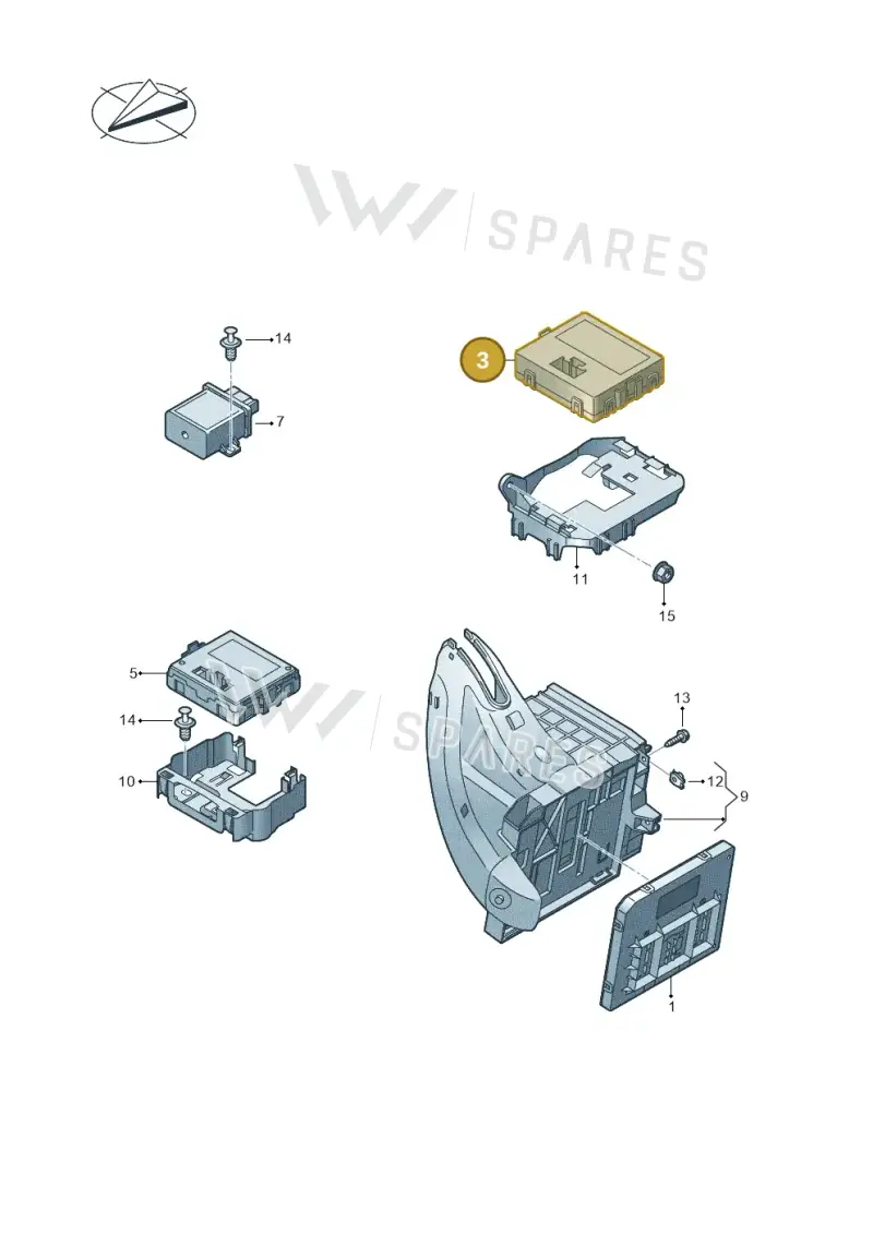 5QS907530A — SEAT Formentor TSI CUPRA (2020-) diagram 793937520, position 3