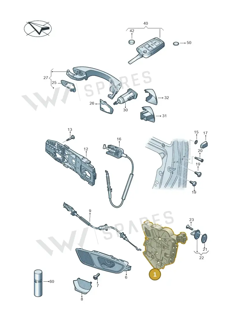 5TC837015C — SEAT Arona FR (2017-) diagram 893837000, position 1