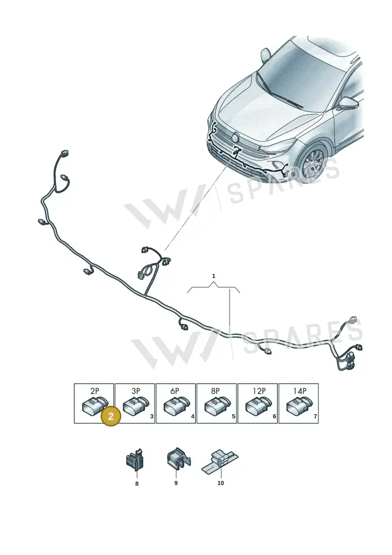 5WA035447 — Skoda Kodiaq (2024-2024) diagram 57x971000, position 2