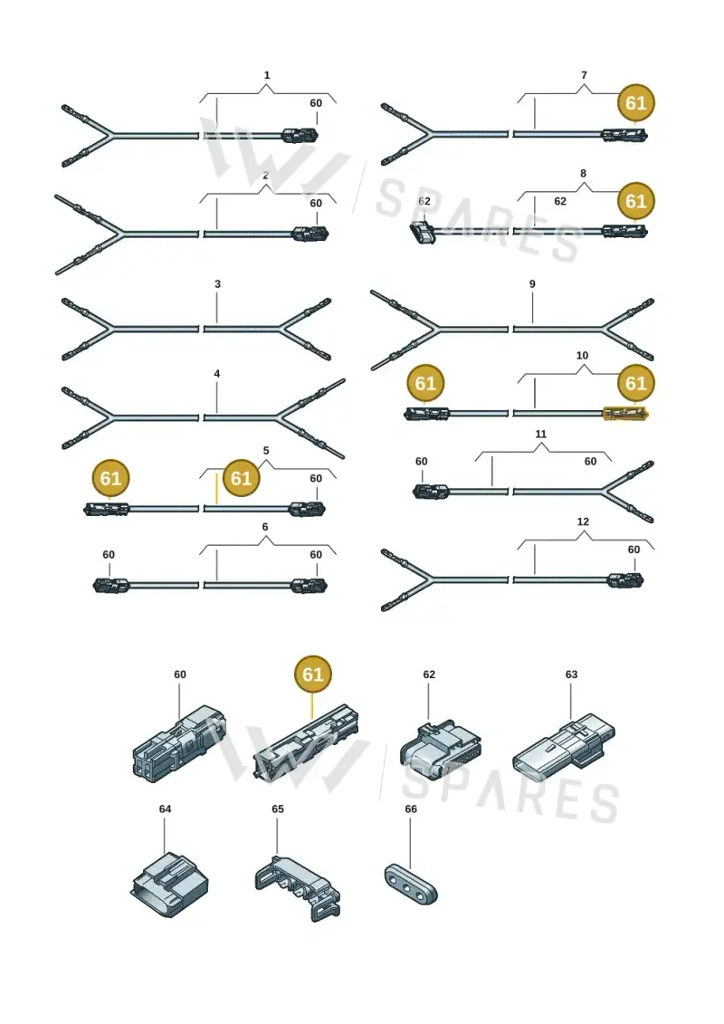 5WA035447A — Audi A5 Limousine (2024-2025) diagram 596971802, position 61