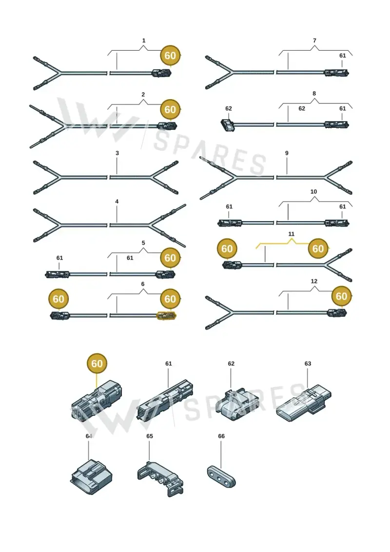 5WA035447 — Audi A5 Limousine (2024-2025) diagram 596971802, position 60