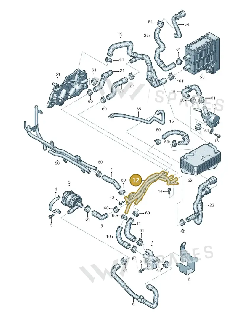 5WA121064L — SEAT CUPRA Formentor (2020-) diagram 745121630, position 12