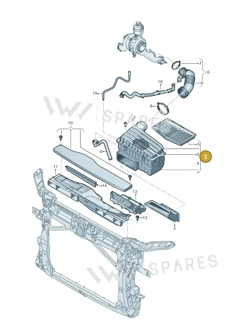 5WA129607 — SEAT Leon style (2019-) diagram 813129090, position 1