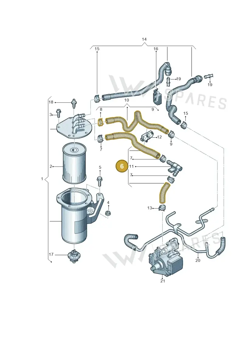 5WA130307F — SEAT Formentor TSI CUPRA (2020-) diagram 813127015, position 6