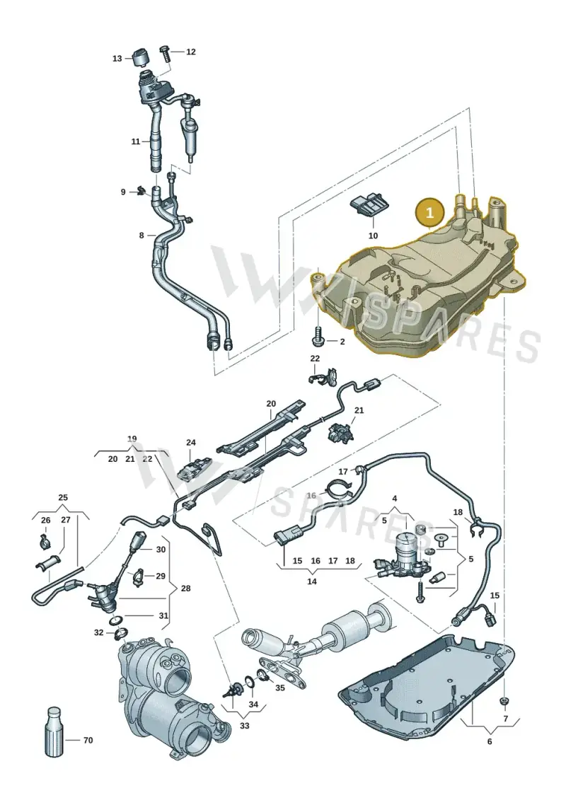 5WA131877S — SEAT Formentor TSI CUPRA (2020-) diagram 5h0253104, position 1