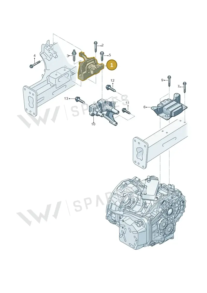 5WA199262AA — SEAT CUPRA Formentor (2020-) diagram 827199450, position 1
