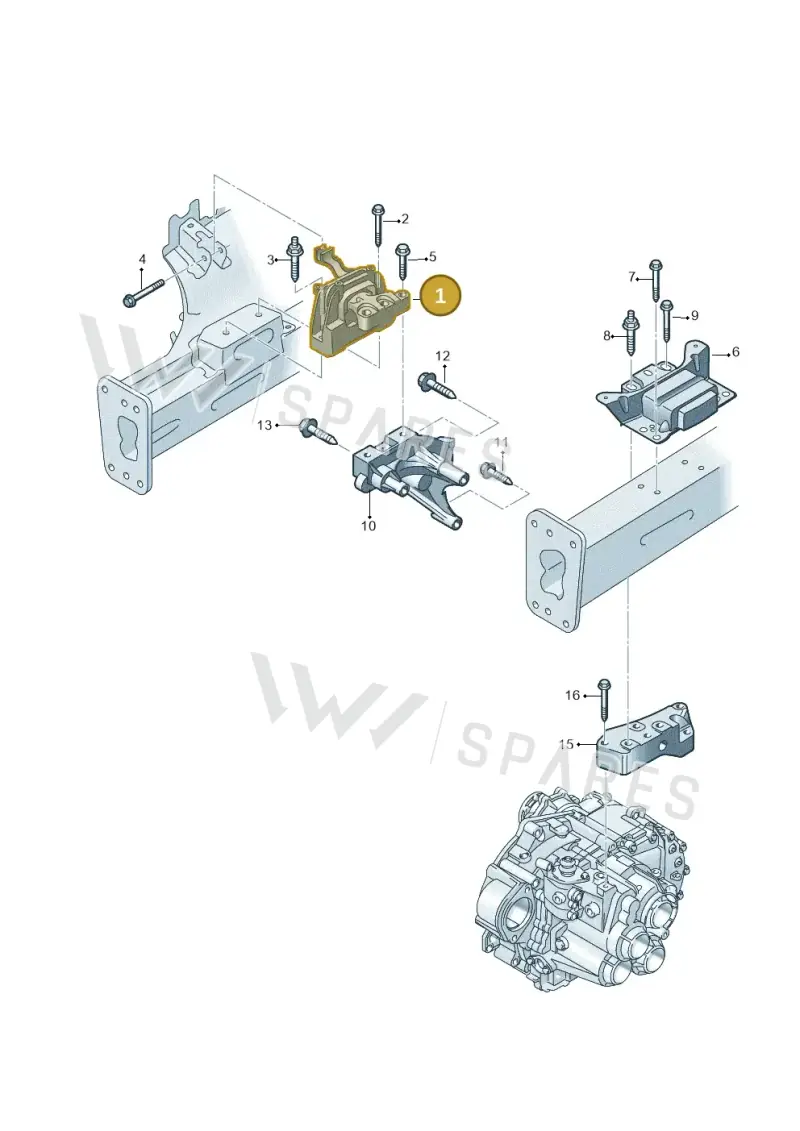 5WA199262AA — SEAT CUPRA Formentor (2020-) diagram 746199300, position 1