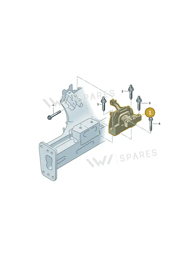 5WA199262BD — Volkswagen Passat Estate (2023-2025) diagram 3j0199000, position 1