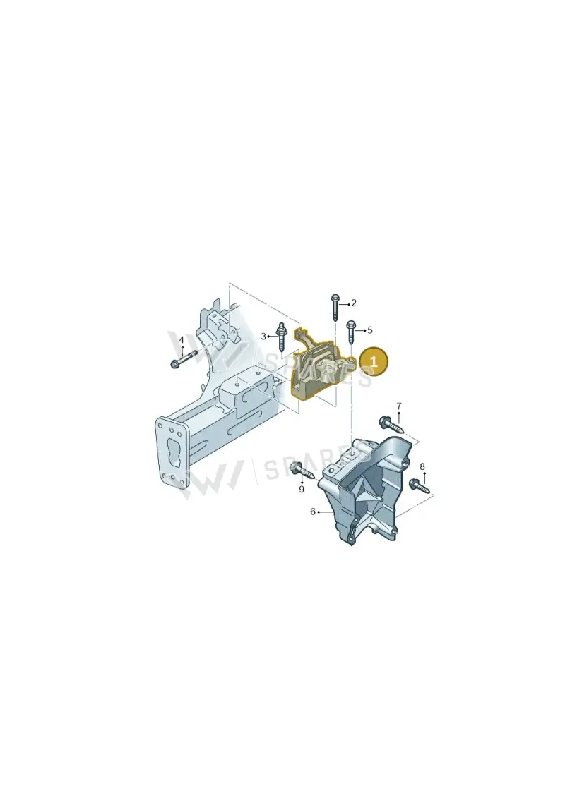 5WA199262T — Volkswagen T-Roc Cabriolet (2019-2025) diagram 837199010, position 1