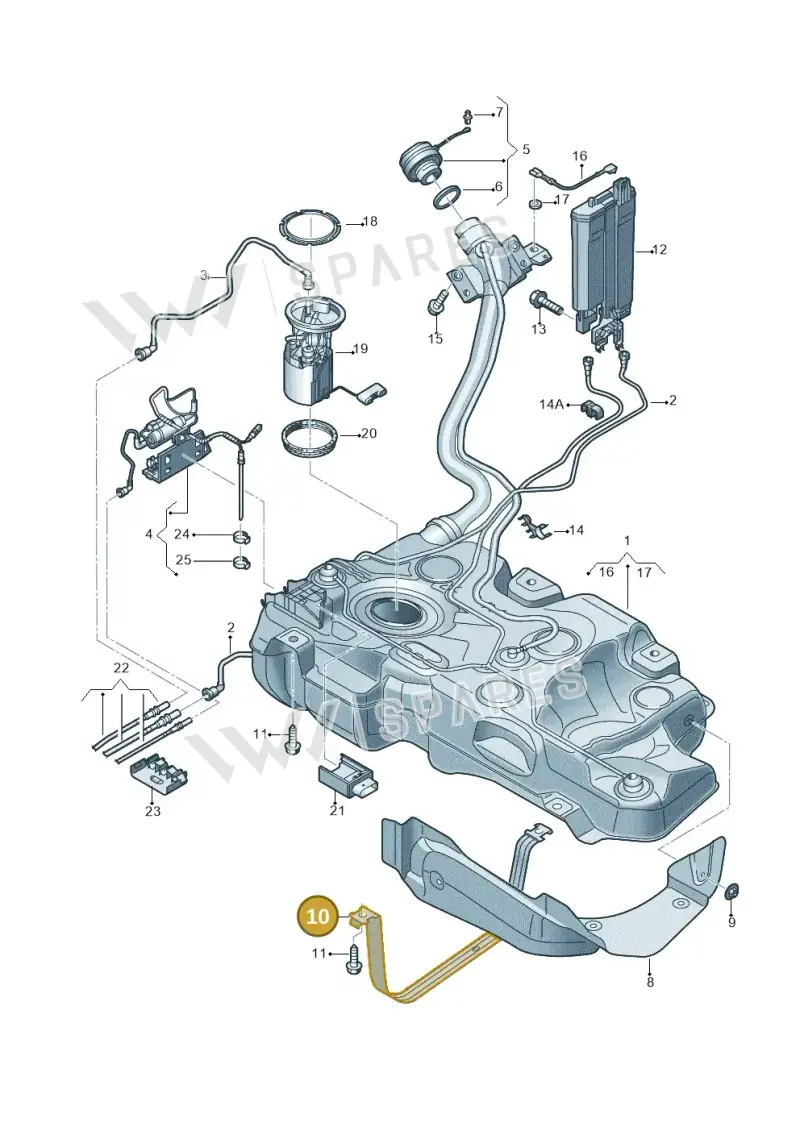 5WA201656 — SEAT Leon style (2019-) diagram 746201300, position 10