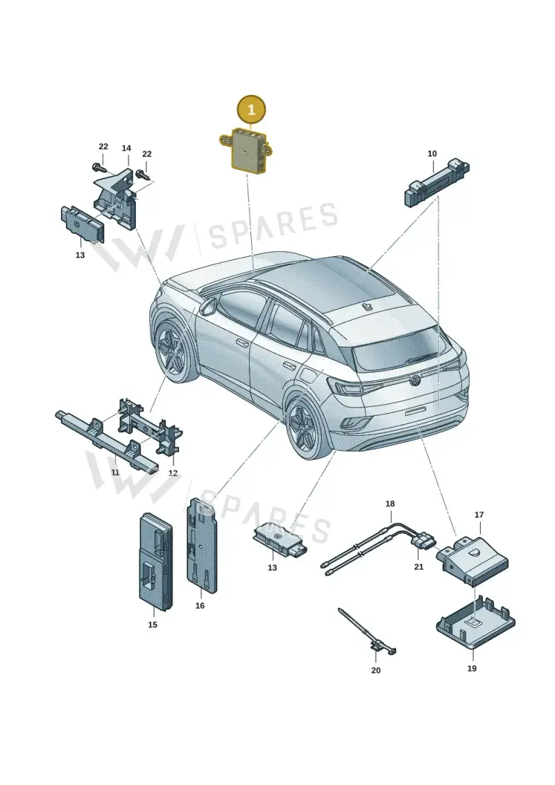 5WA959436M — SEAT Tavascan Cupra (2023-) diagram 11a909000, position 1