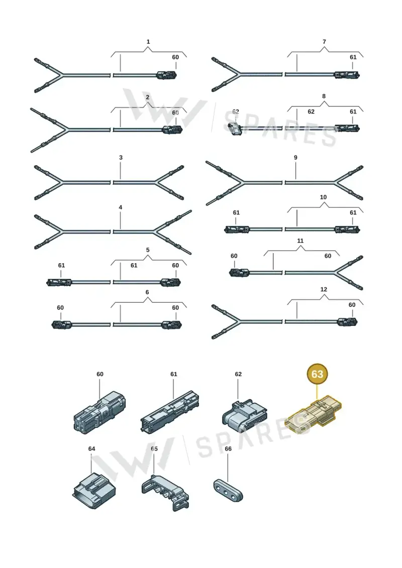 5WA972575D — Audi A5 Limousine (2024-2025) diagram 596971802, position 63