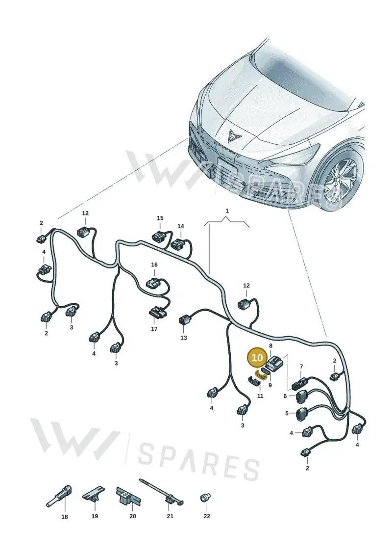 5WA972902B — SEAT Tavascan Cupra (2023-) diagram 20h971000, position 10