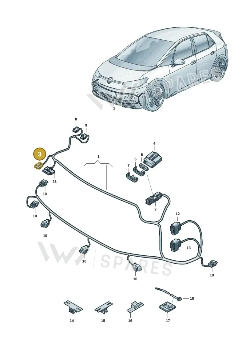 5WA973708A — Skoda Enyaq (2020-2021) diagram 10a971000, position 3