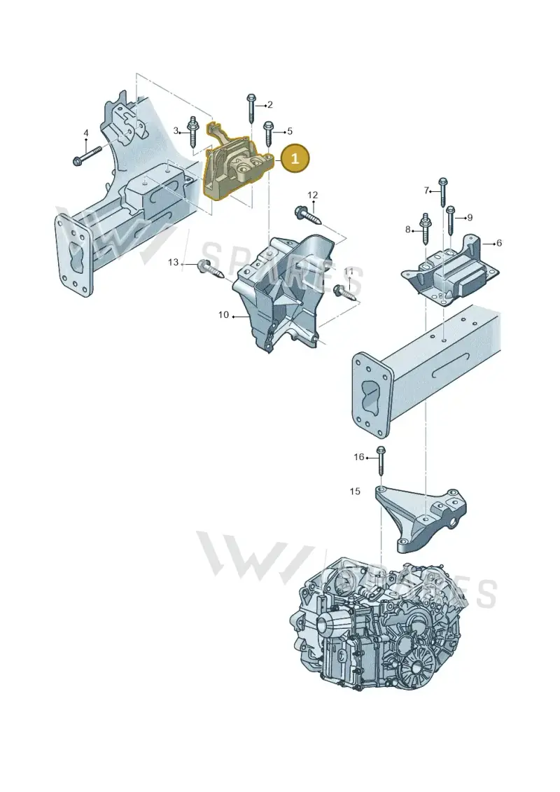 6C0199262A — SEAT Toledo Reference (2015-2019) diagram 746199350, position 1