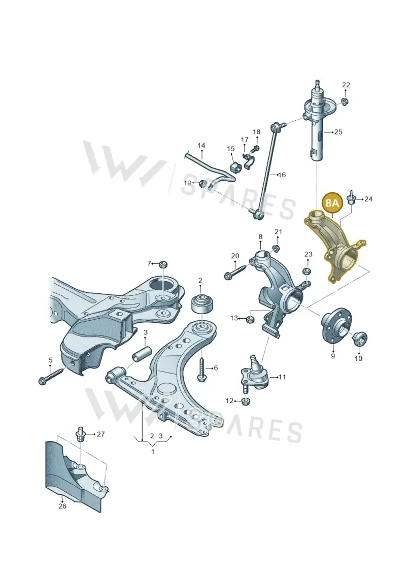 6C0407256A — SEAT Ibiza Stylance (2015-) diagram 657407000, position 8A